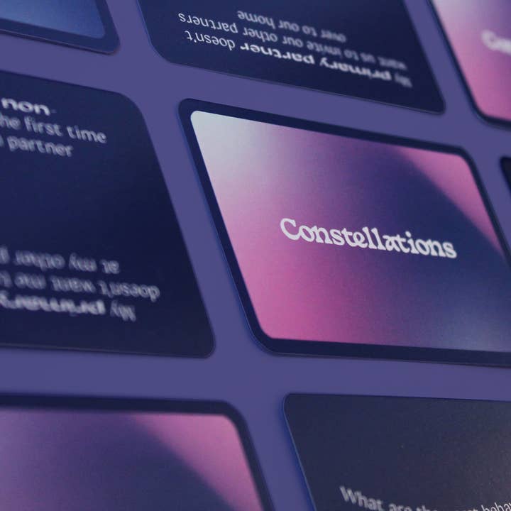 Gender Games – Jogo de cartas por atacado – Constellations - jogo de discussão e tabuleiro sobre poliamor | INGLÊS6