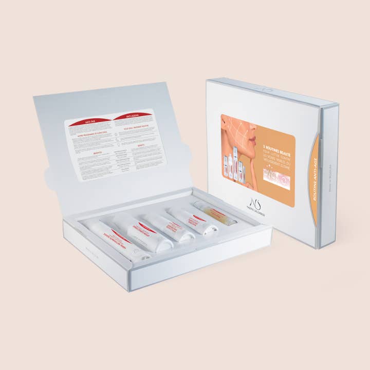 Estuche de 5 Rutinas Antiedad Antiarrugas para venta al por mayor de Nadine Salembier