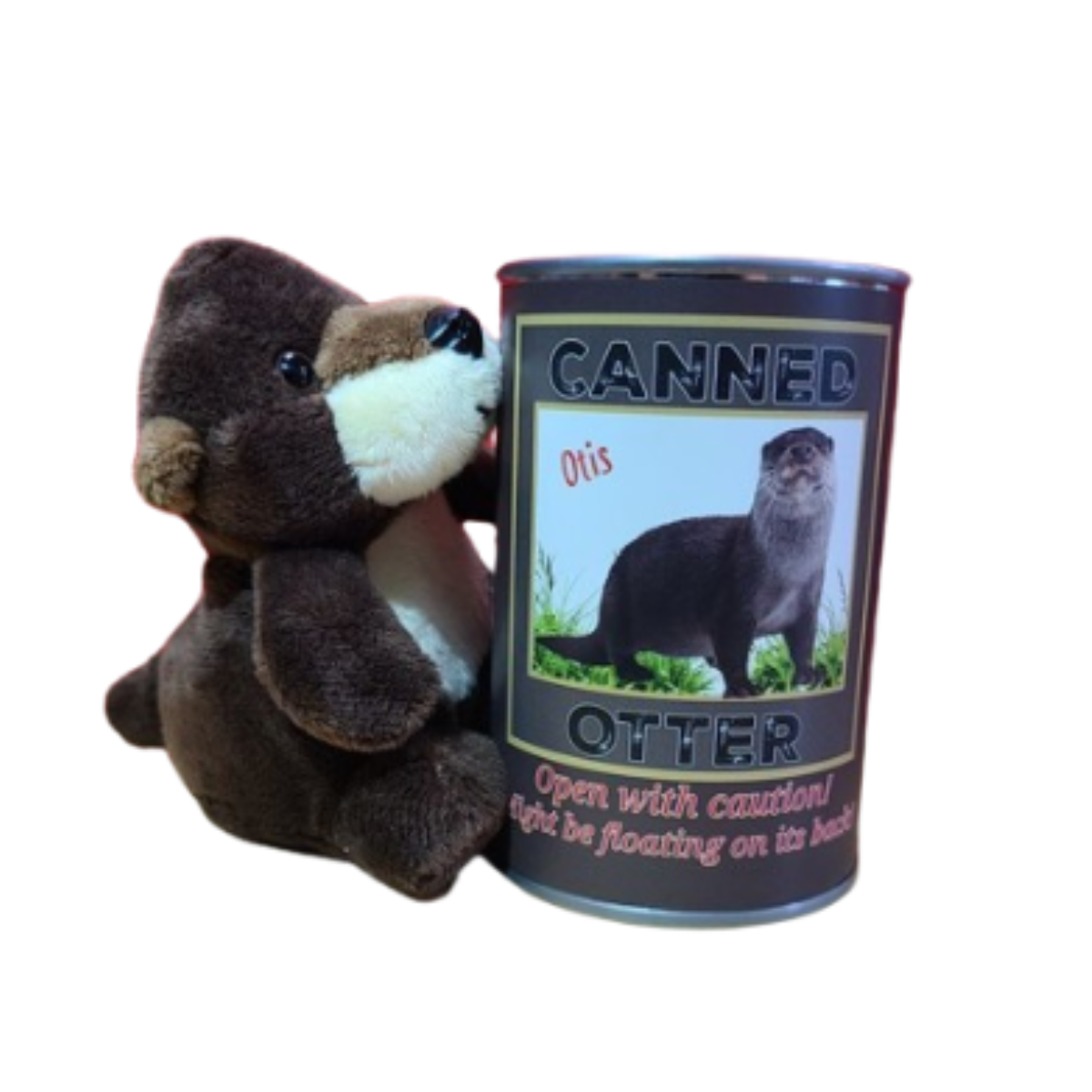 Canned Gifts - Wholesale Stuffed/Plush Toy - Kids & Baby - Otis the Canned Otter Stuffed Animal Plush w/Funny Jokes7