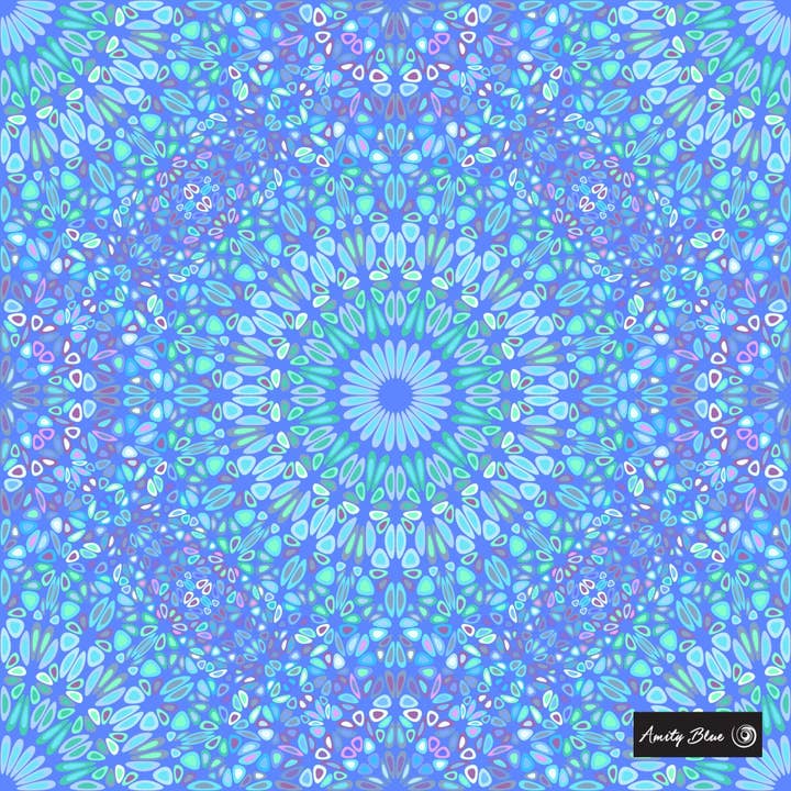 Kaleidoscope Beach Blanket for wholesale by Amity Blue