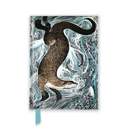 Texas Bookman - Wholesale Journal/diary - Angela Harding: Fishing Otter Pocket Journal