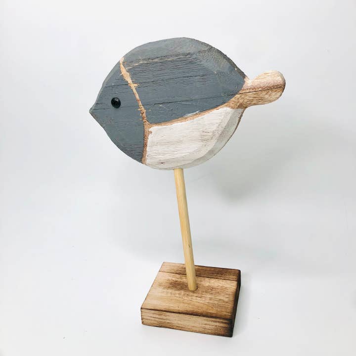 EcoFreax - Wholesale Sculpture - SALE Wooden Fish Sculpture Nautical Decoration 4