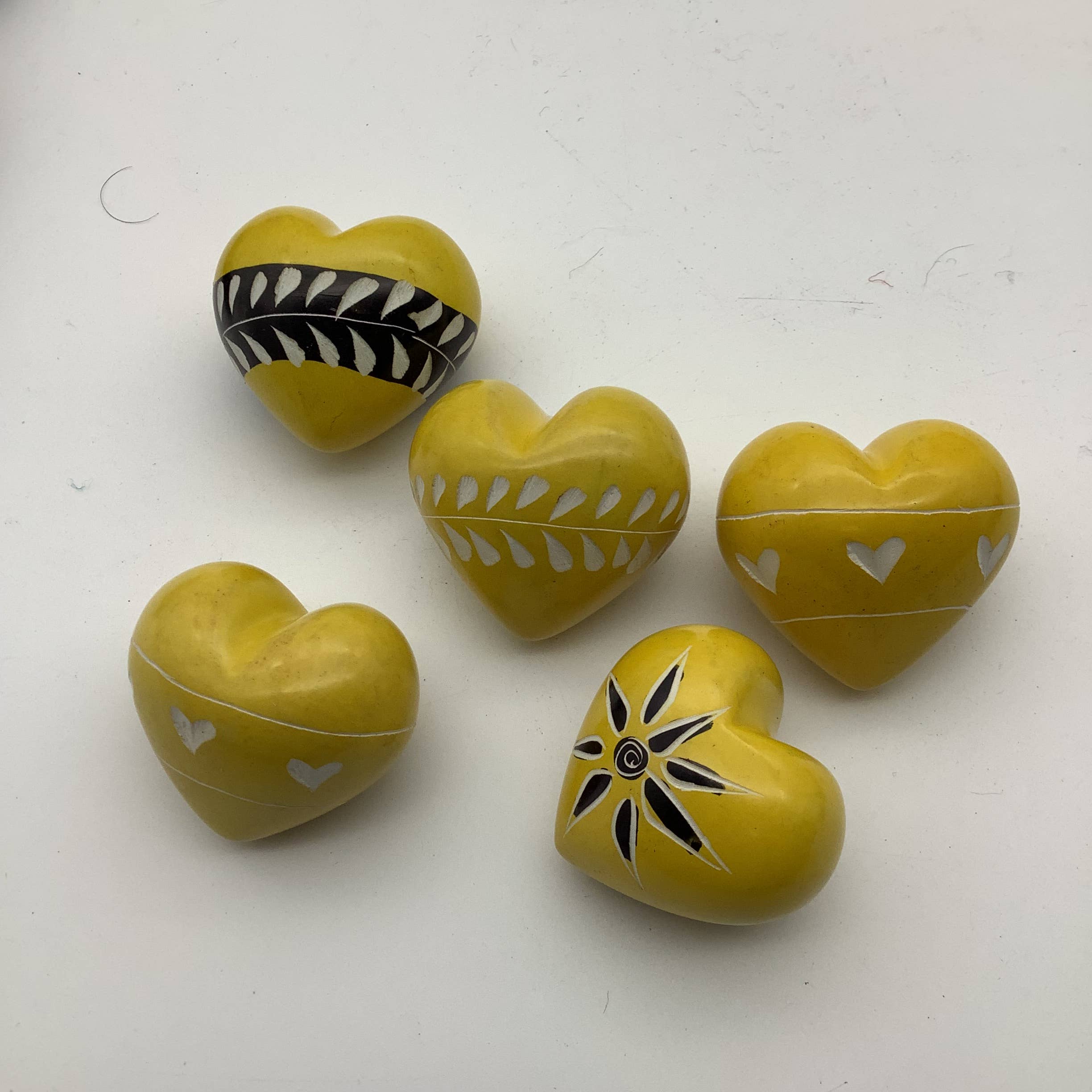 Mondo Trading Company - Wholesale Decorative Tabletop Object - Hearts- Etched- Small-Soapstone9