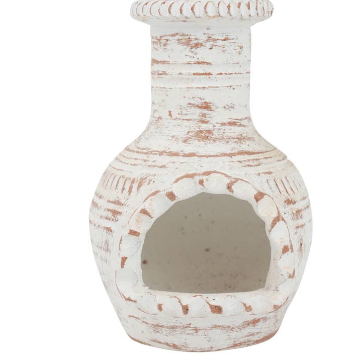 My Amigos Imports – Suporte de vela por atacado – Castiçal Mini-Chaminé de Argila-Pátio-Jardim-Mini-4 Cores15