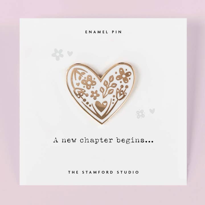 New Chapter Pin for wholesale by The Stamford Studio