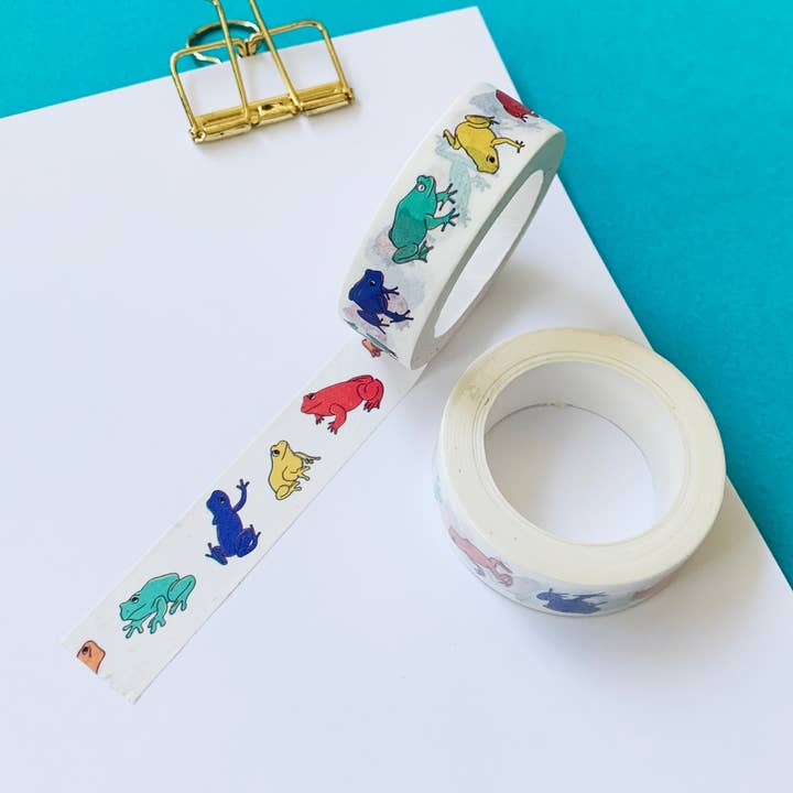 Frogs Washi Tape for wholesale by Maison Chanamon