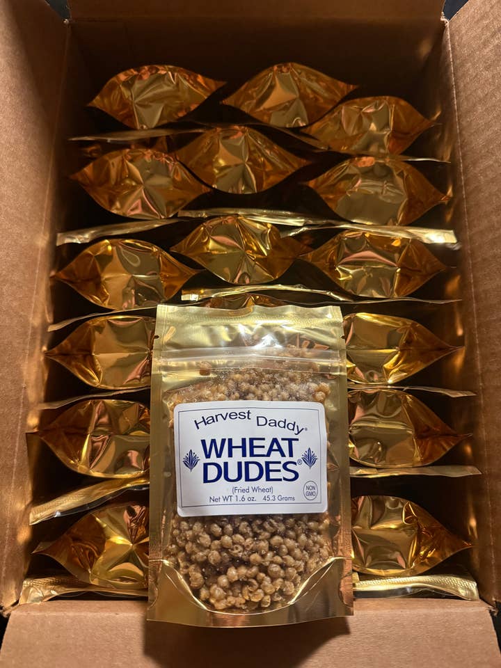 Wheat Dude Box 36ct. for wholesale by Harvest Daddy