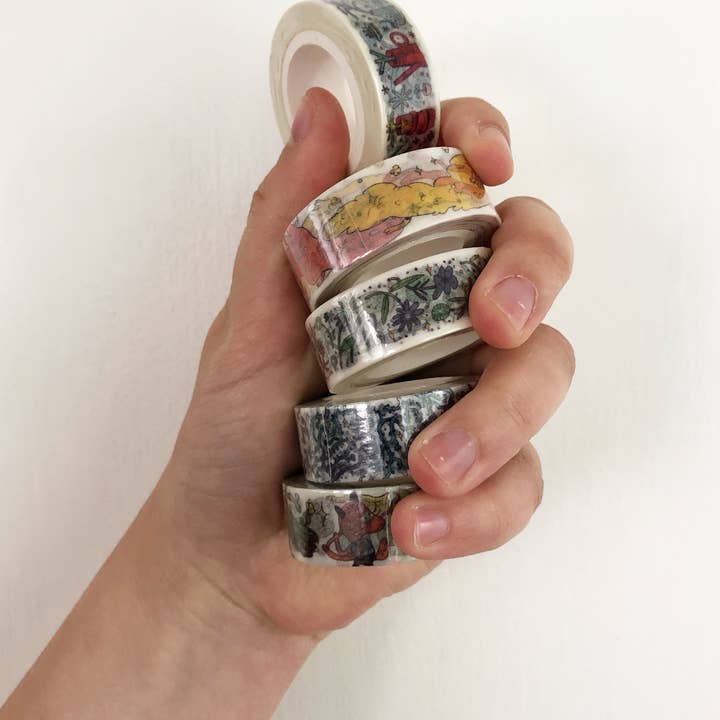 Natalie Andrewson - Vente Rubans adhésifs Washi - Ruban adhésif Washi - Dragon Girl3