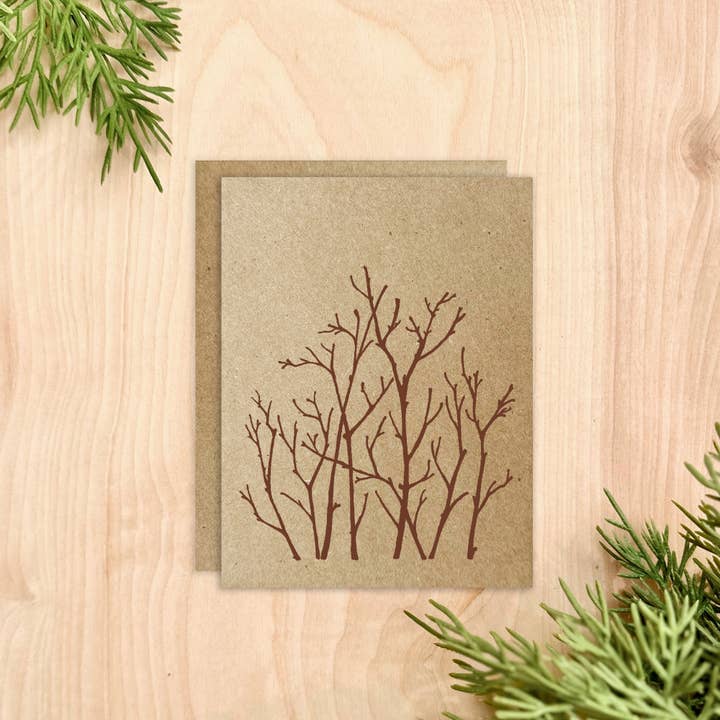 Björkgrenar gratulationskort för wholesale av Printworthy