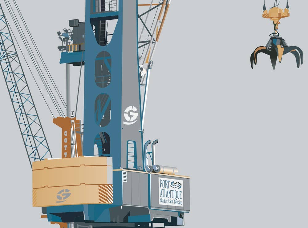 Artmoric - Venta al por mayor Ilustración - Saint-Nazaire/Astillero3