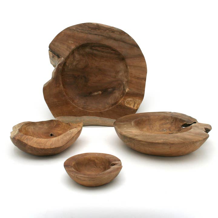 Medium Thick Teak Bowl 11.8x3.5" H and other Purchase Wholesale teak bowl. Free Returns & Net 60 Terms on Faire trending on Faire.