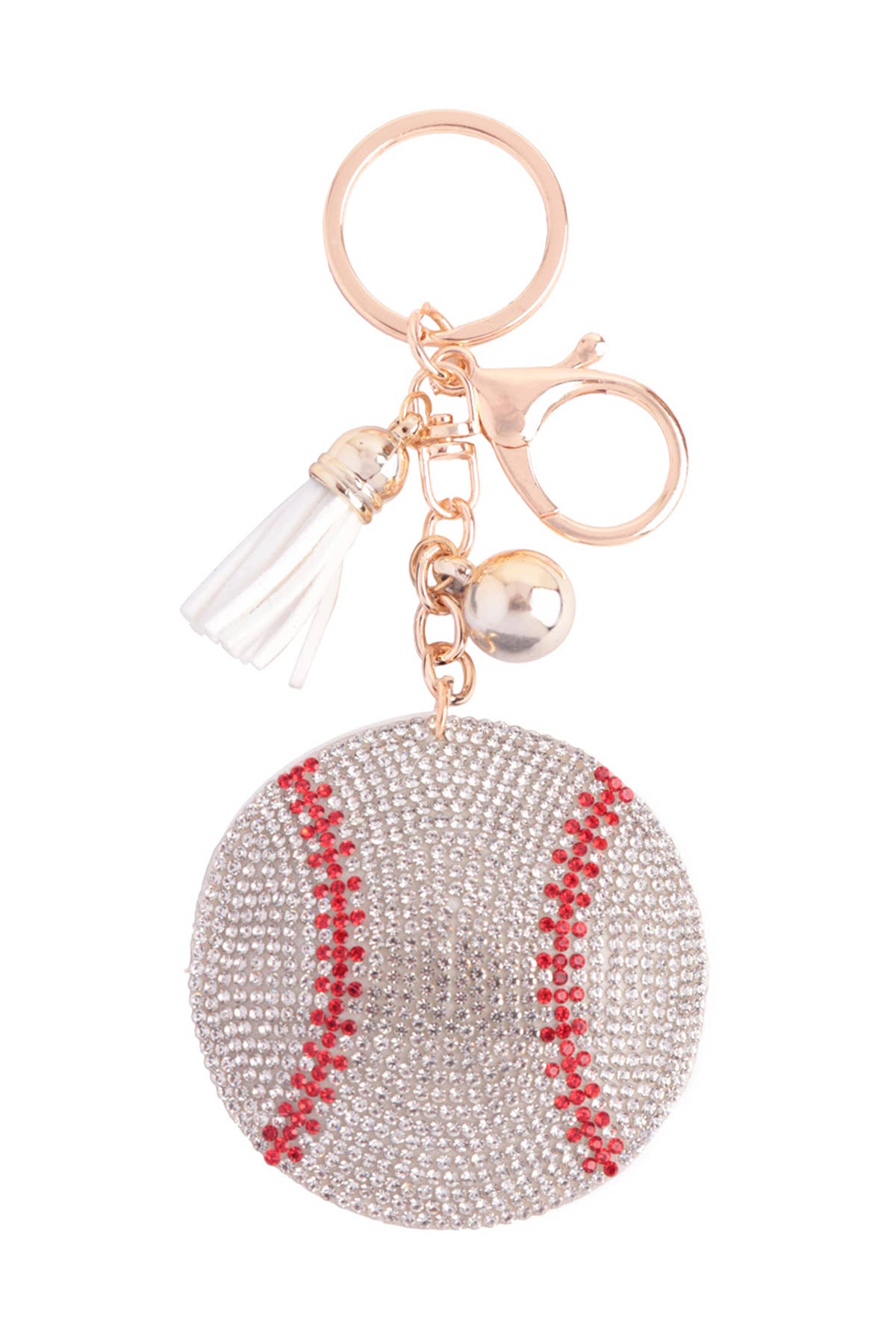 MYS Wholesale Inc - Wholesale Keychain - Women's - Sports Rhinestone Keychain Accessory3