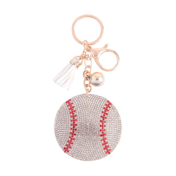 MYS Wholesale Inc - Wholesale Keychain - Women's - Sports Rhinestone Keychain Accessory3