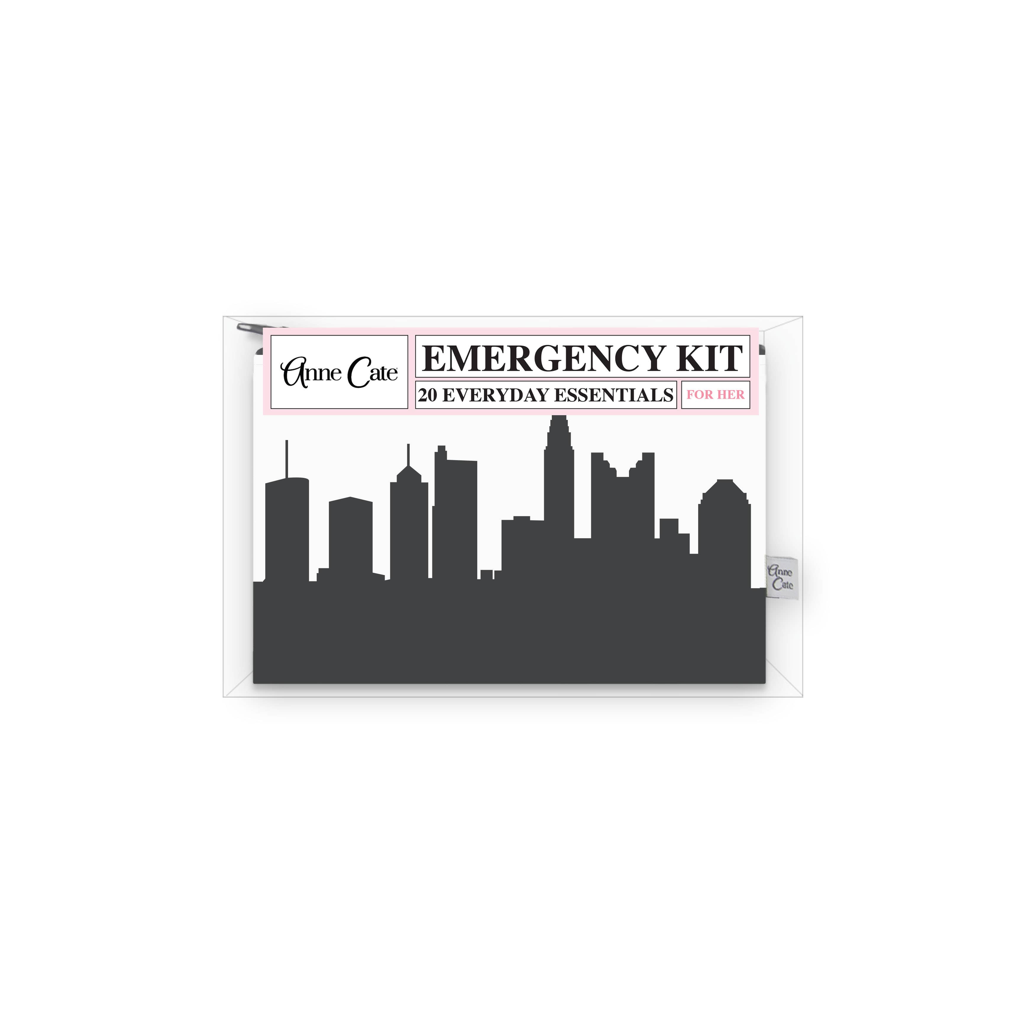 Anne Cate – wholesale Travel set – Skyline Mini Wallet Emergency Kit - For Her18