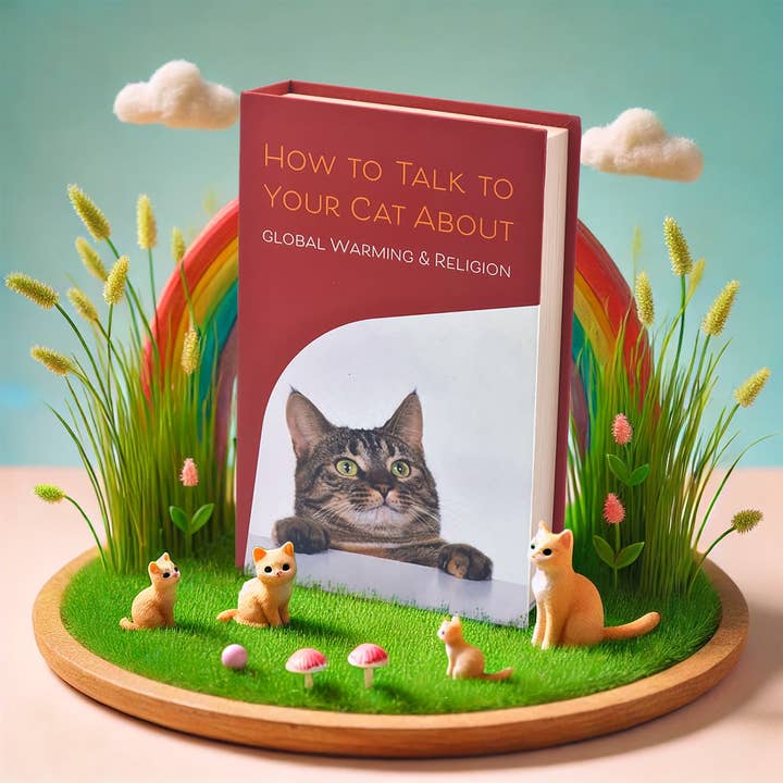 Book Boxes - Wholesale Decorative Box - How to Talk to Your Cat About Global Warming & Religion
