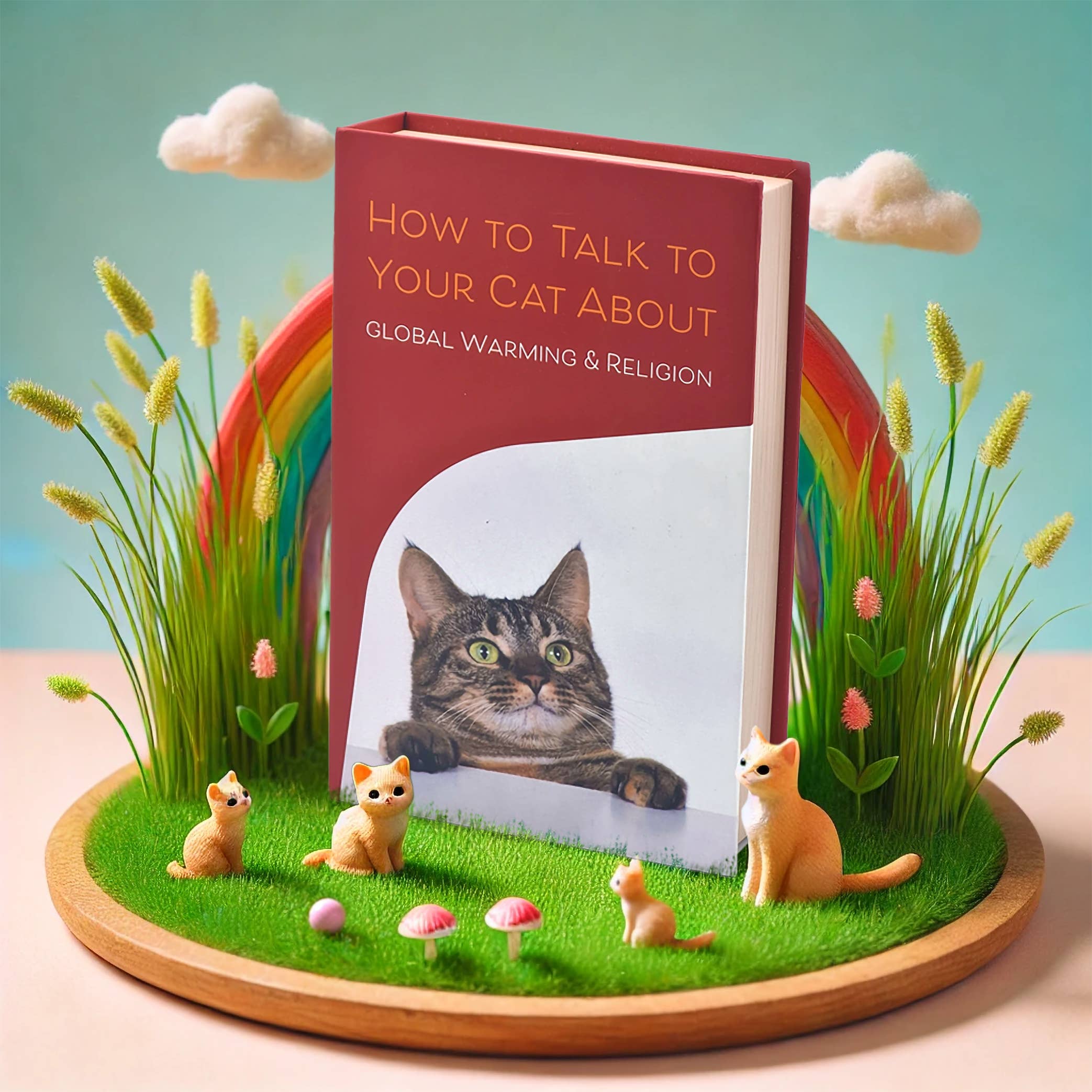 Book Boxes - Wholesale Humor Book - How to Talk to Your Cat About Global Warming & Religion