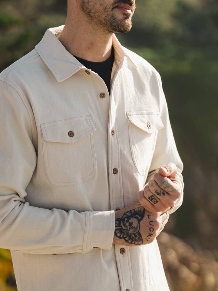 Sydkustens skjorta spräcklig elfenben för wholesale av VNTNA