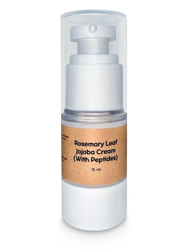 Jojoba-crème met rozemarijnblad (met peptiden+vitamine C) voor wholesale door Yaaganix Naturals
