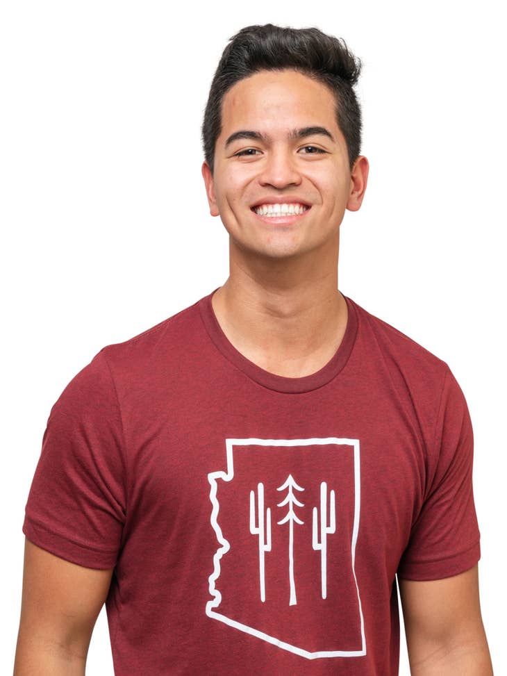Wholesale Arizona Wilderness Unisex Tee - Ember Red for your store - Faire