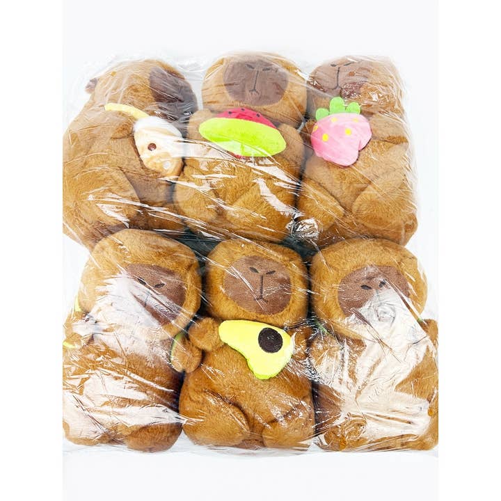 BROWN Cute Capybara Plush Toys for wholesale on Faire