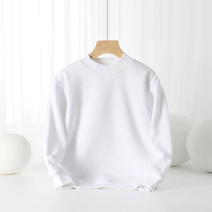 MyKids-USA® - Wholesale Sweatshirt - Kids - Baby Solid Color Thickened Autumn Basic Hoodies13