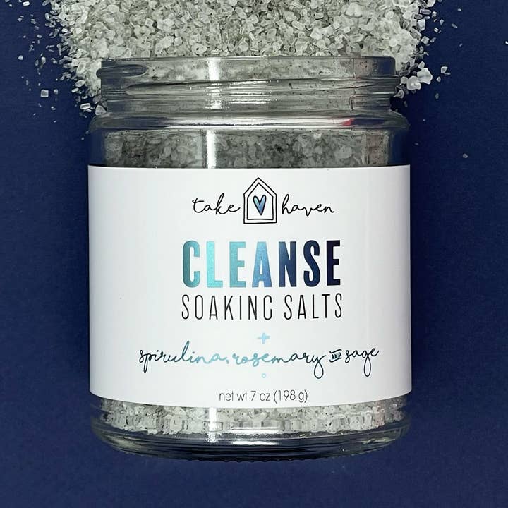 Bath Salts: Cleanse 7 oz for wholesale by Take Haven