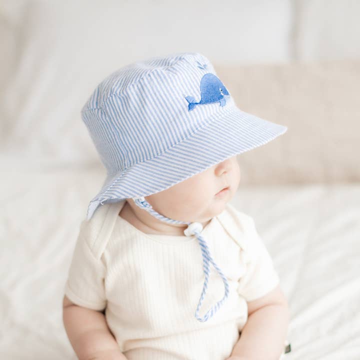 Huggalugs - Wholesale Bucket Hat - Kids - Whale Bucket Hat UPF 50+ Baby & Toddler4