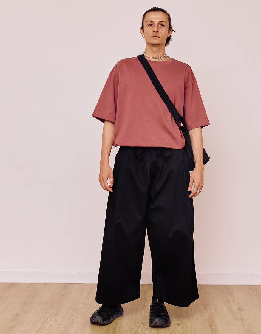 Cèucle - Wholesale Pants - Unisex - WIDE PANTS CHAPTER 3 _ BLACK7