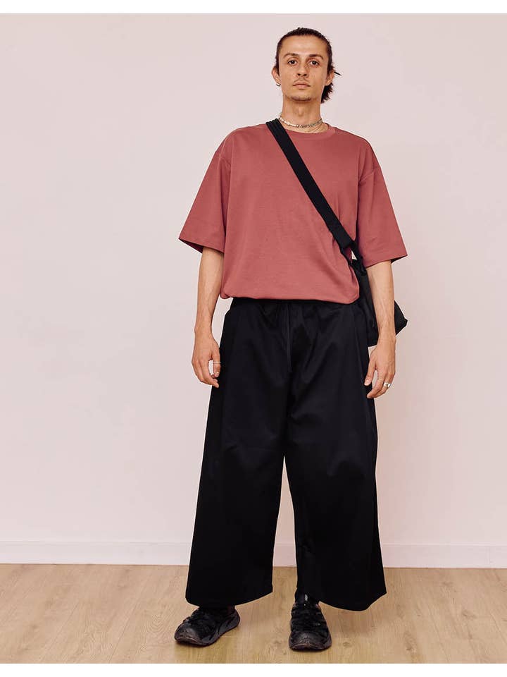 Cèucle - Wholesale Pants - Unisex - WIDE PANTS CHAPTER 3 _ BLACK7