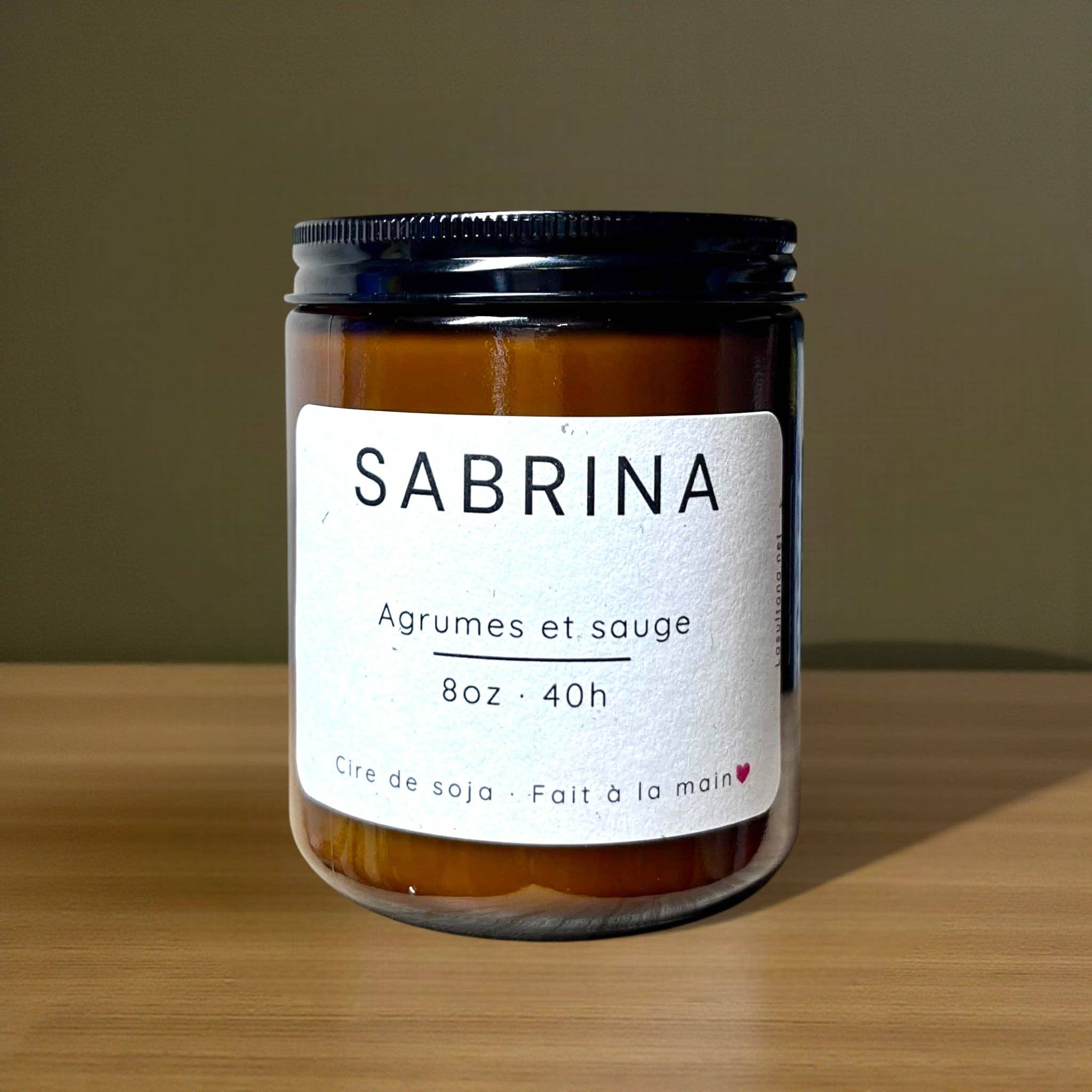 La Sultana – wholesale Jar/filled candle – SABRINA citrus & sage0