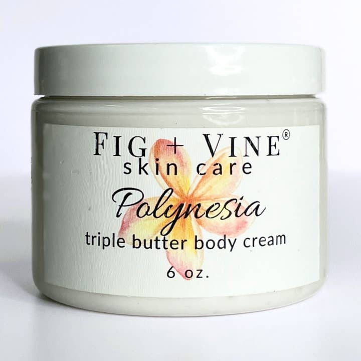 Triple Butter Body Cream - Polynesia for wholesale by Fig + Vine Skincare