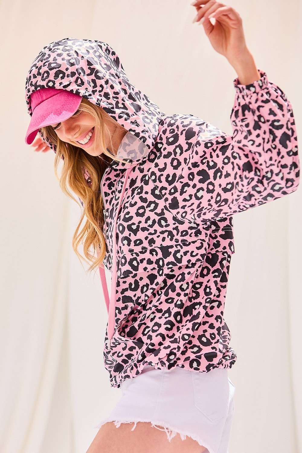 Main Strip - Wholesale Hoodie - Women's - PLUS SIZE Leopard Hoodie8