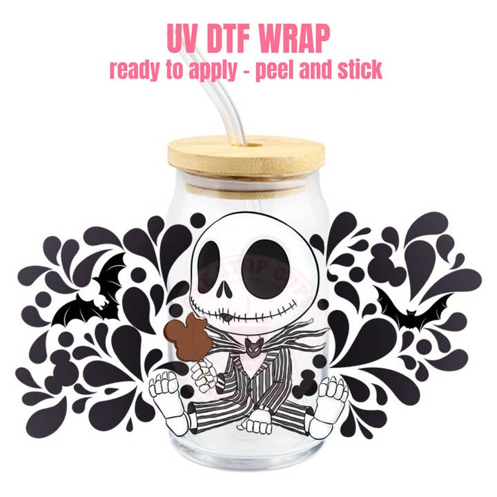 UV DTF CUP WRAP F #008 for wholesale by One Stop Cups