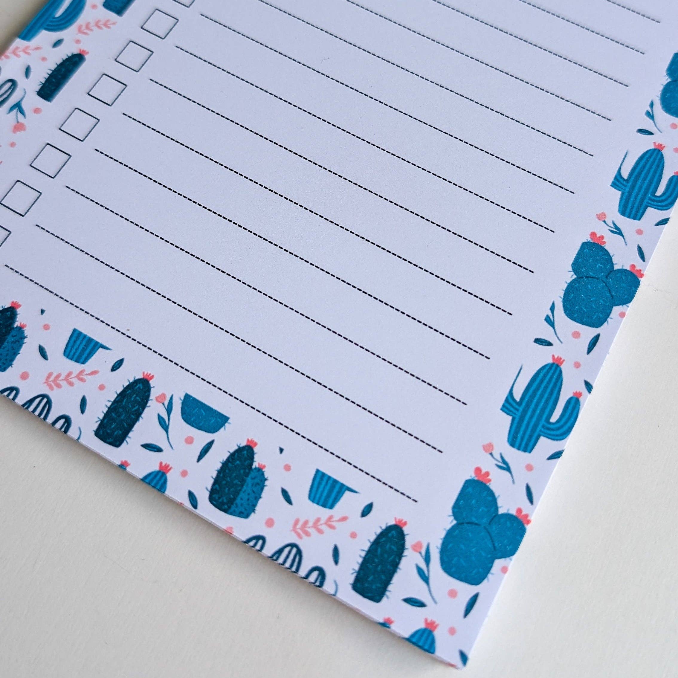 Avril & Novembre – wholesale Planner – To-Do List A5 - Cactus & Flowers3