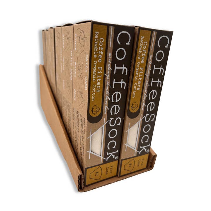 CoffeeSock - Wholesale Coffee Filter - Reusable Organic Coffee Filters - Drip #2 Cone