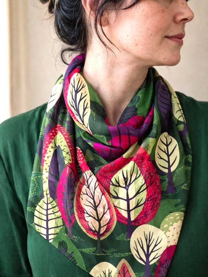 Bufanda de hoja rectangular for wholesale by Wild & Free