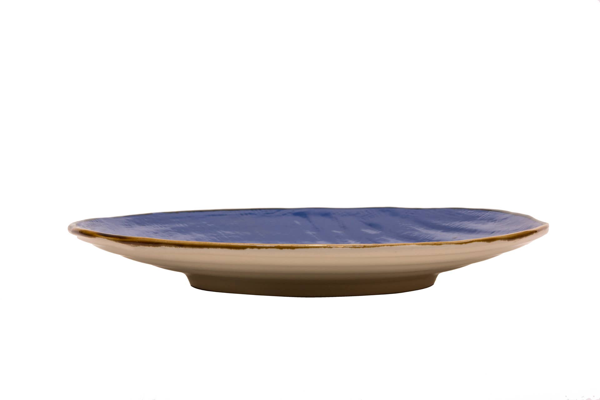 Mediterraneo - Blue Dinner Plate for wholesale on Faire1