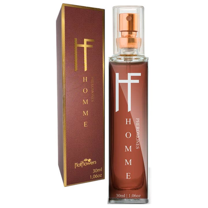 HOT FLOWERS Pheromones Man Homme Deo Cologne – Parfum Masculin avec Phéromones – Senteur Séductrice Longue Durée pour la vente par HOT FLOWERS