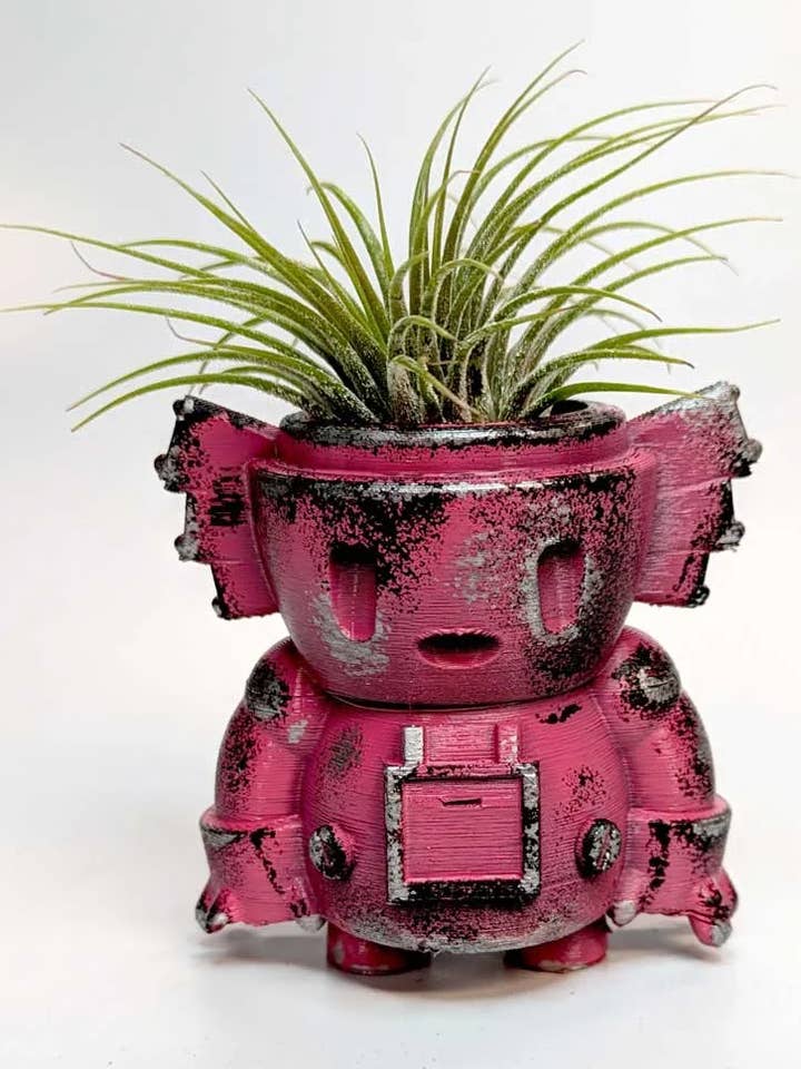 Bot-Pot No. 6 | Plantable Sculpture | Succulent Planter for wholesale by Bot Pots - Cute Decorative Planters for Air Plants, Cactii,