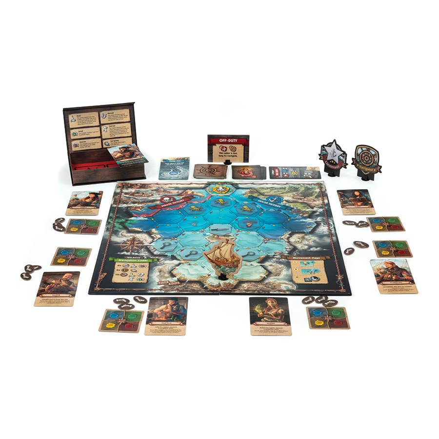 Outset Games and Cobble Hill Puzzles - Wholesale Board Game - Feed the Kraken: Deduction and Deception at Sea 🕵️ 🧭⚓☠️ 🐙1