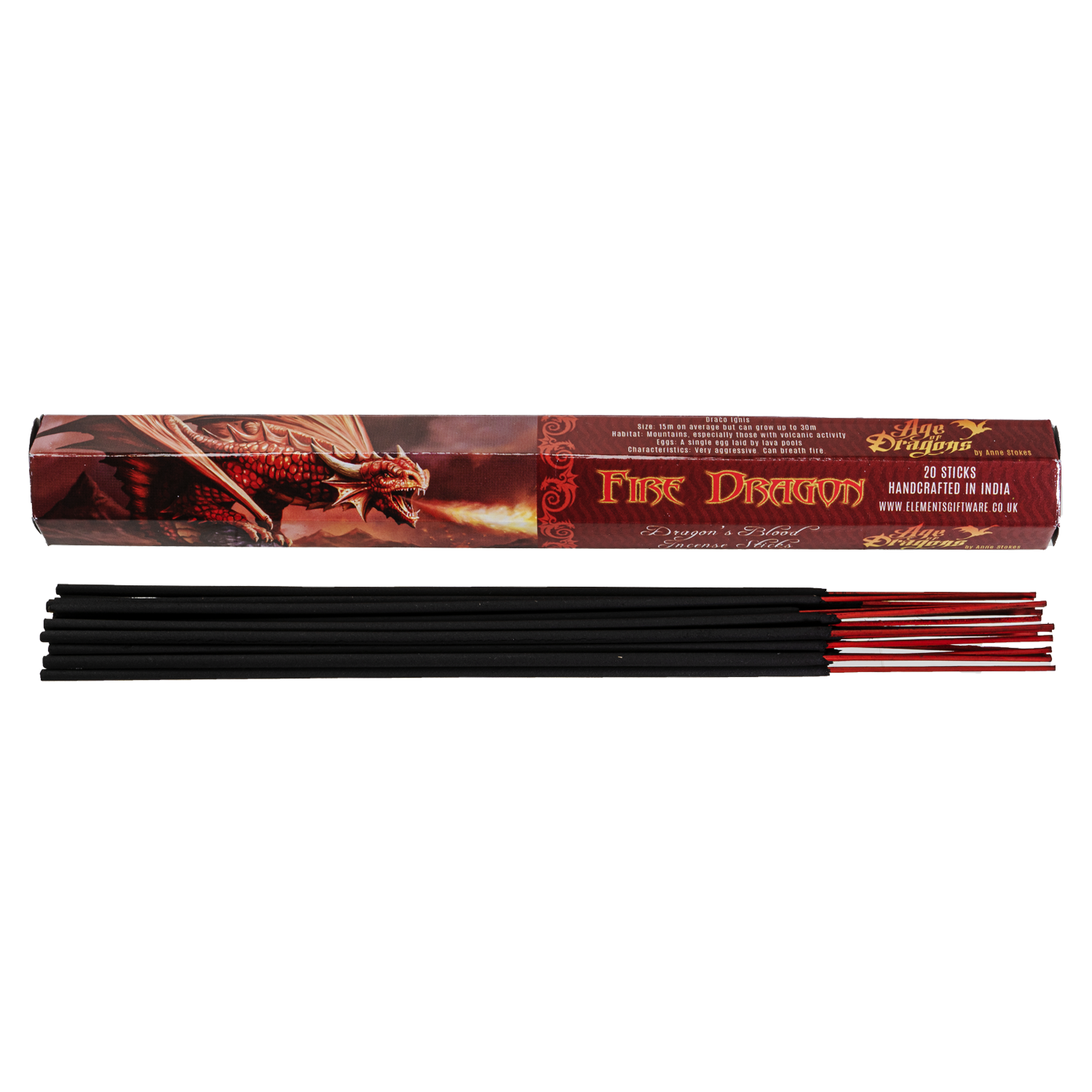 Pacific Trading – wholesale Incense – Elements Incense Sticks - Fire Dragon 5