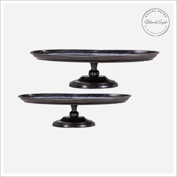 Diem Trays -Set 2 for wholesale by Kavana Decor by The Import Collection