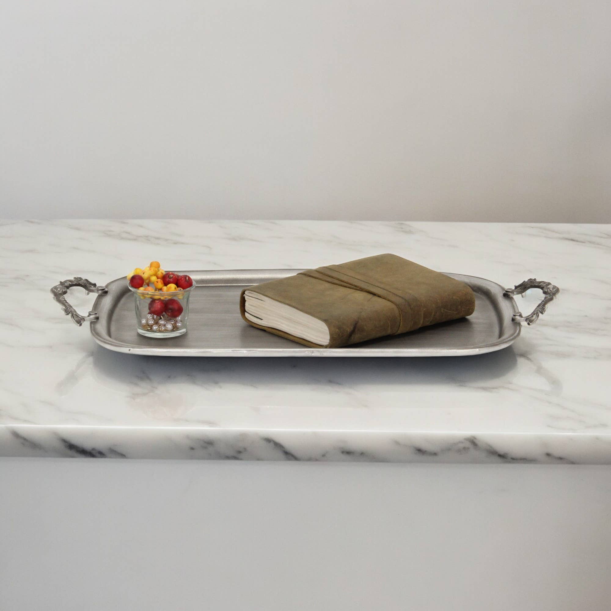 Cheungs Home Decor - Wholesale Decorative Tray - Khilov Metal Accent Tray1