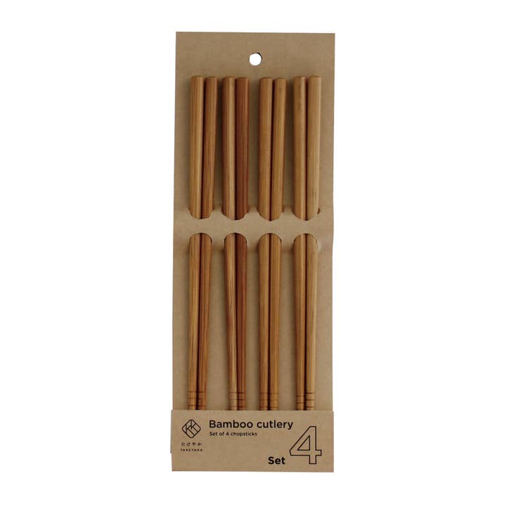 Time Concept - Wholesale Assorted cutlery set - Takeyaka Bamboo Eco-Friendly Cutlery Set1