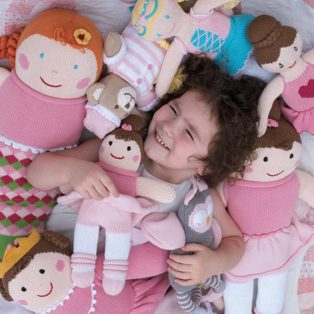 Petit Ami & Zubels - Wholesale Doll - Kids - Penny the Mermaid Knit Doll3