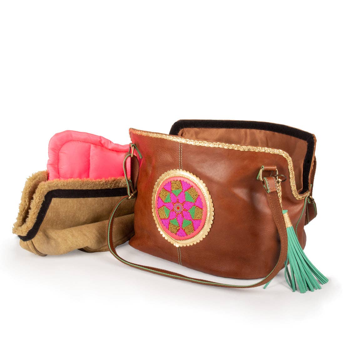 Dog with a Mission - Wholesale Pet Purse - Dogs - Bonita Leather Dog Carrier Bag (up to 8 kg)6