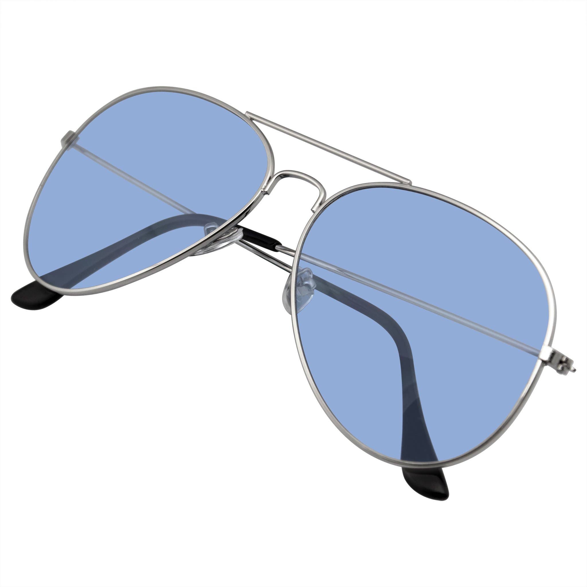 Emblem Eyewear - Wholesale Sunglasses - Unisex - Sunglasses Mens Womens Color Tinted Lens Color Tone Retro21