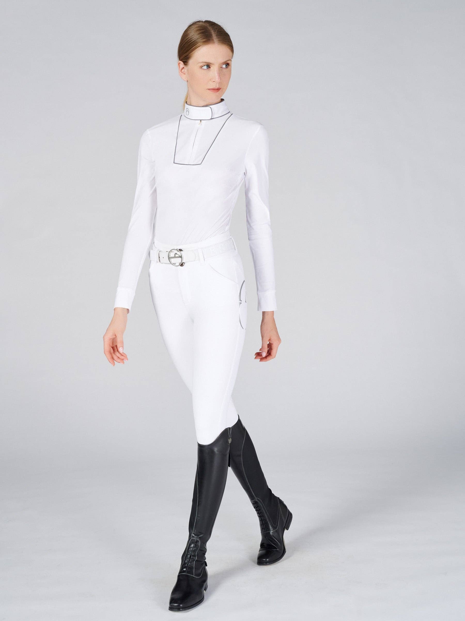 SHOW U EQ – wholesale Byxor - Dam – Molveno V Grip ridbyxor med hög midja13