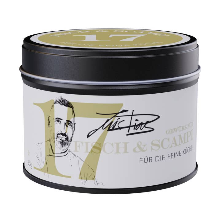 Krydderier til fisk og scampi N° 17 for engroshandel hos Luis Dias Gewürze