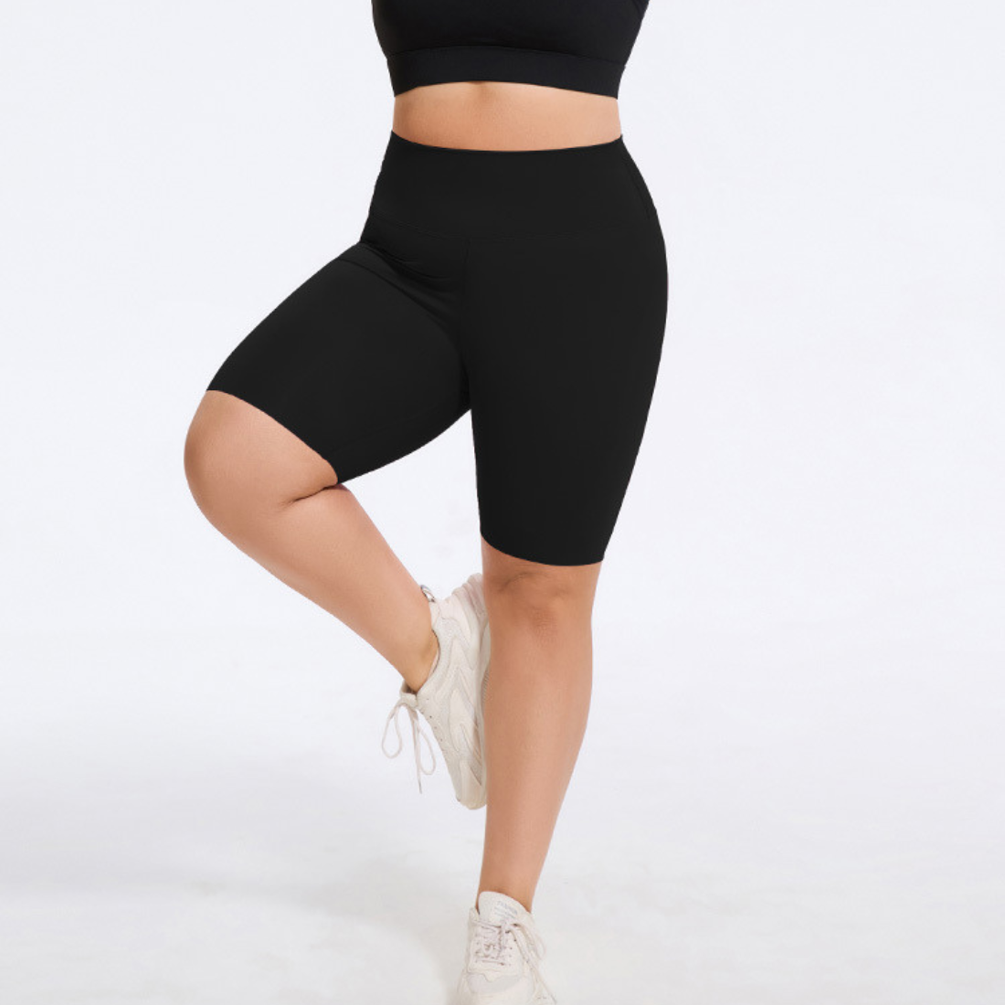 Sodalemon - Wholesale Sportkledingset - Dames - Plus size dames billenliftende yoga capri legging7